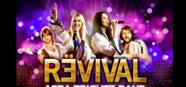 Poster for ABBA Revival a tribute band