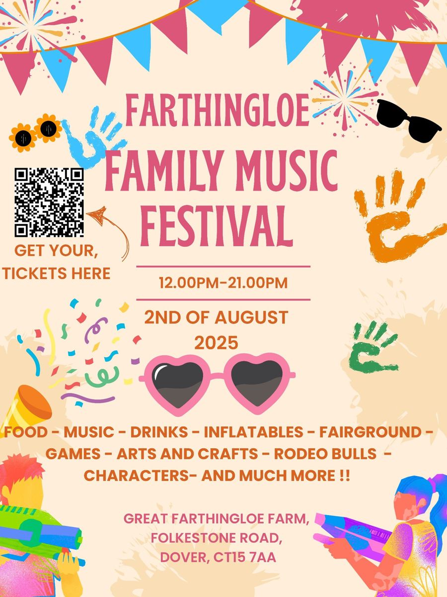 Colourful festival poster