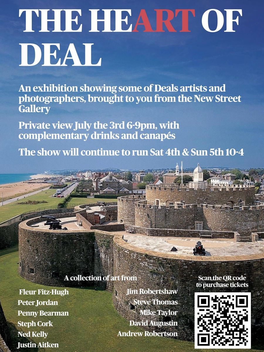 Deal Castle with event details and a qr code