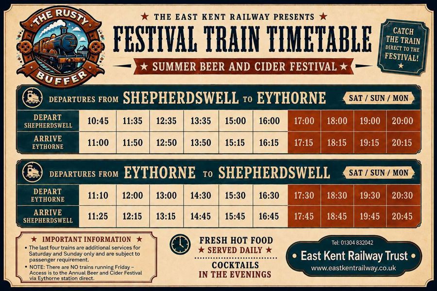 Old fashioned ticket