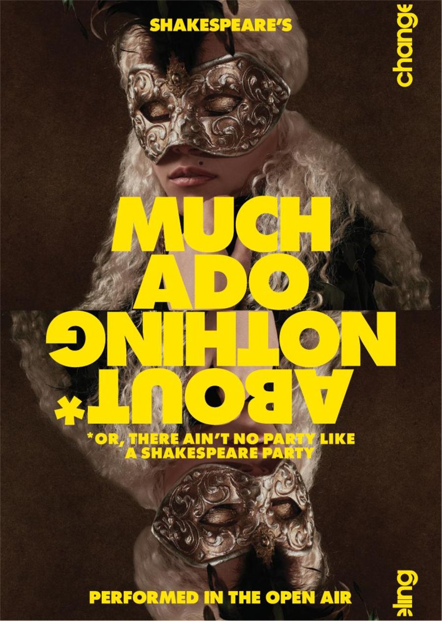 Poster for Shakespeare's Much Ado About Nothing (Deal Music and Arts Festival)