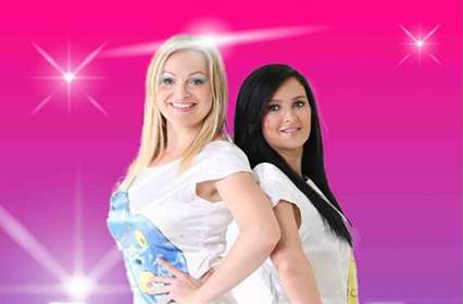 Poster for ABBA Tribute Night at Baypoint Sports Club