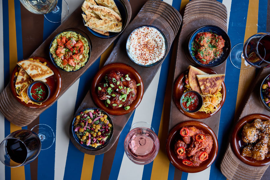 Selection of Tapas dishes