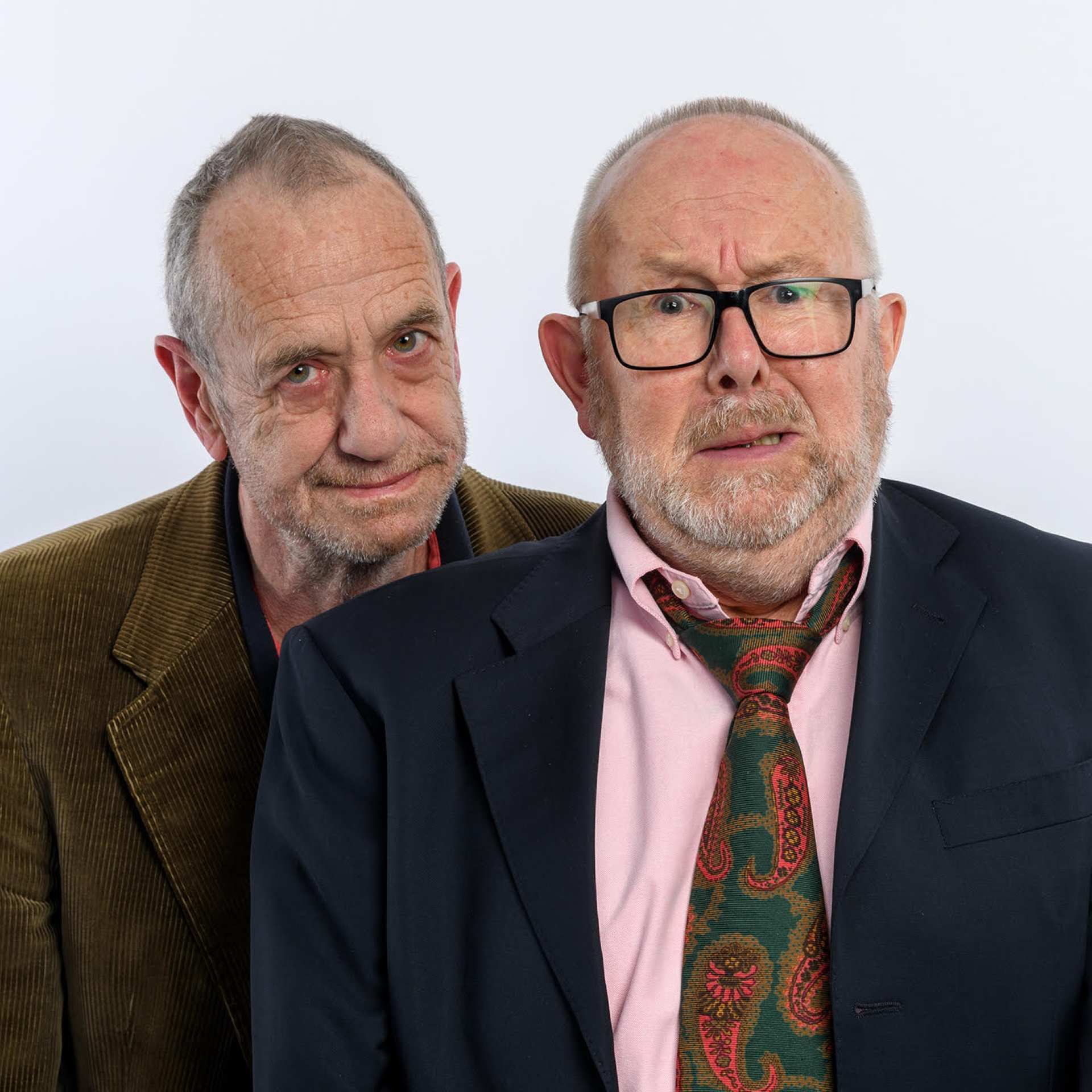 Head and shoulders of Arthur & Phil