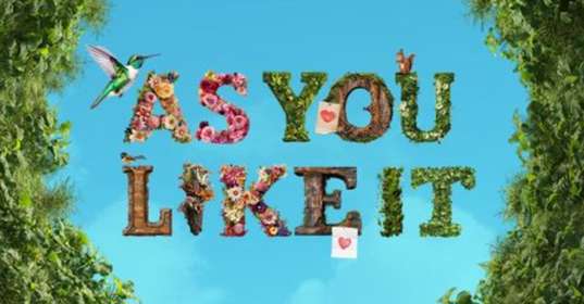 Poster of As You Like It presented by The Duke's Theatre Company