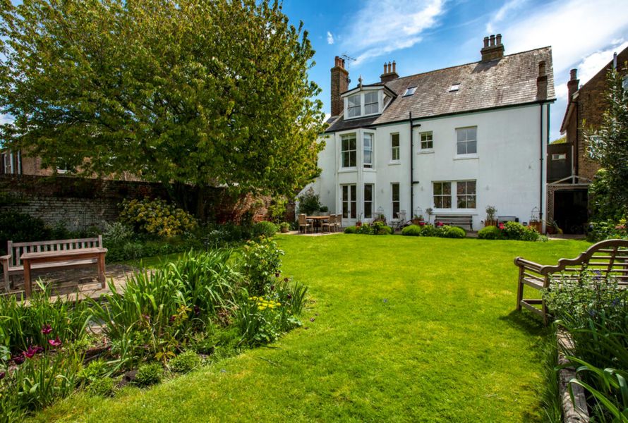 Rear garden