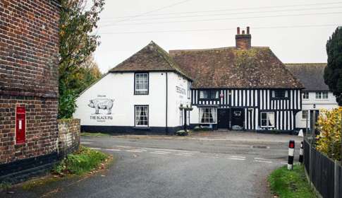 Exterior of The Black Pig