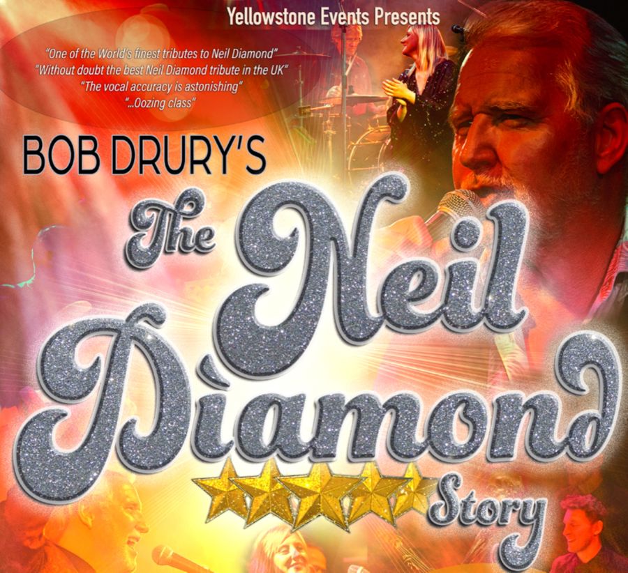 Advertising poster for The Neil Diamond Story