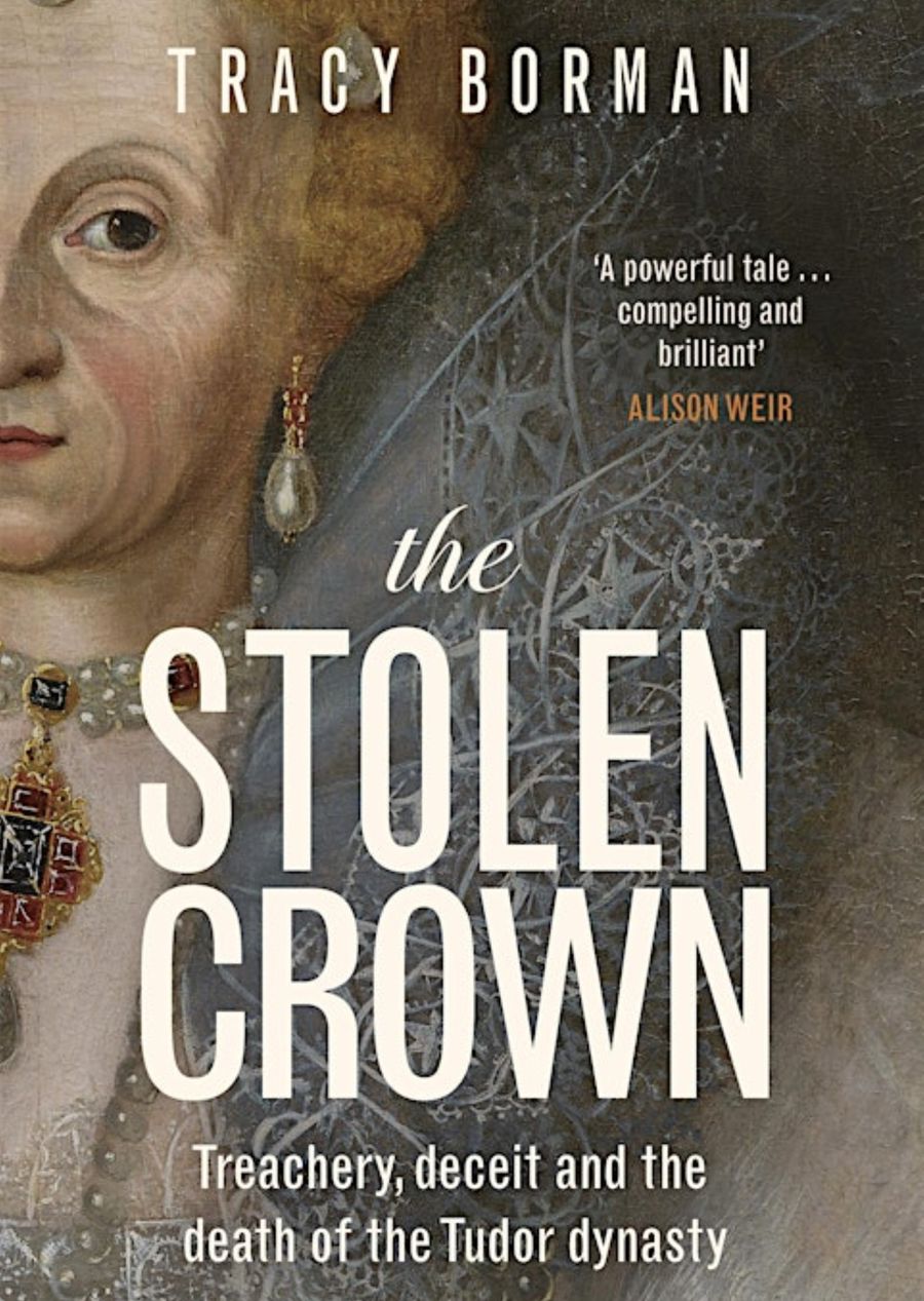 Book cover features an image of Queen Elizabeth I