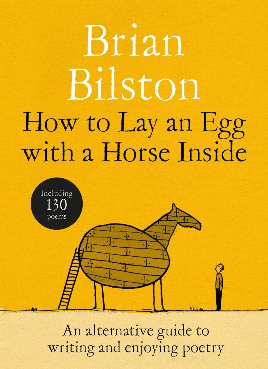 Book cover featuring a crude picture of a horse with an stomach shaped like an egg