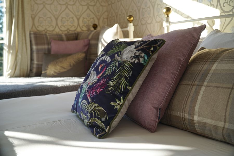 Castle House guest bedroom