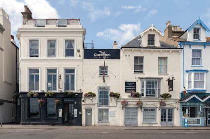 Exterior view of The Clarendon Hotel