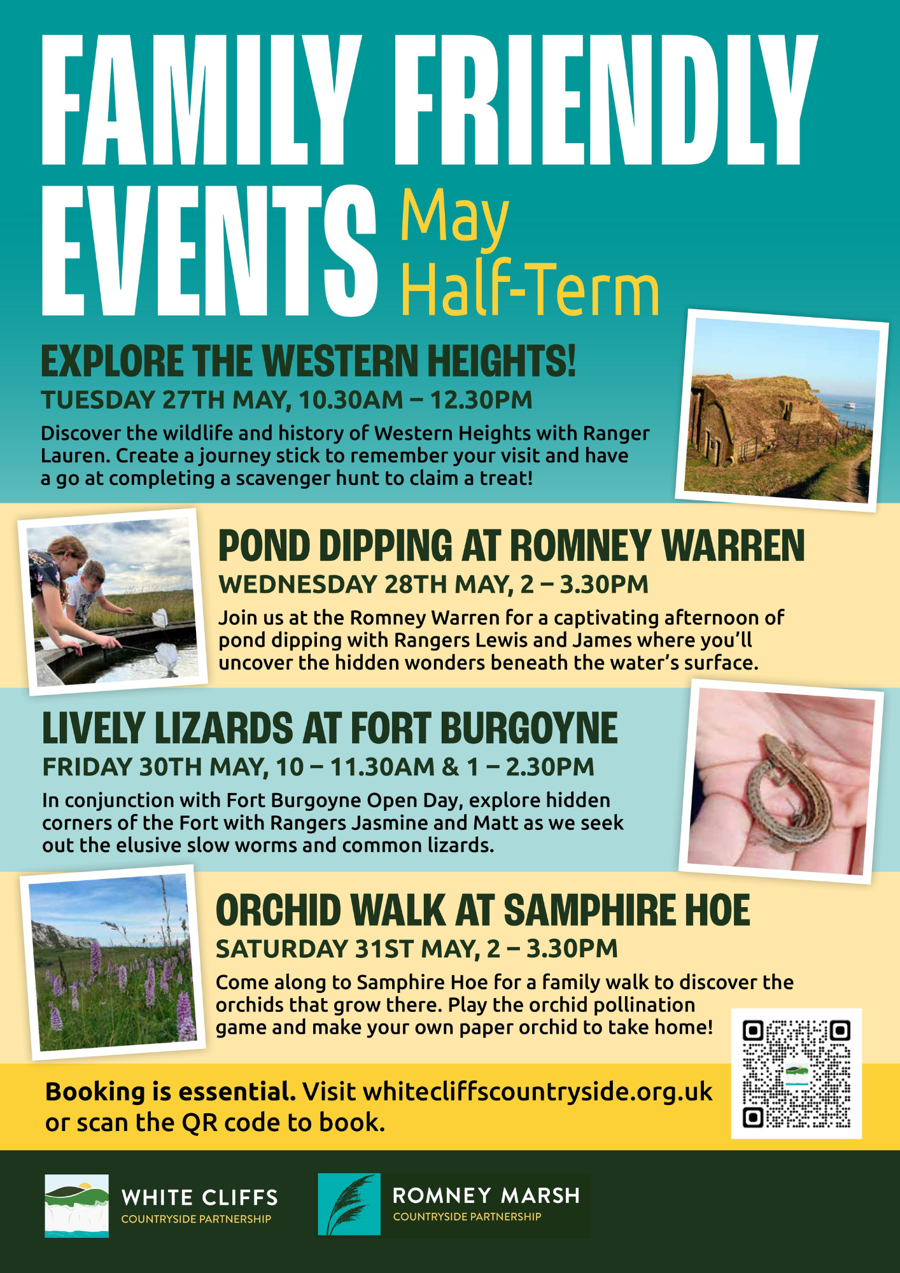 Poster of family friendly events