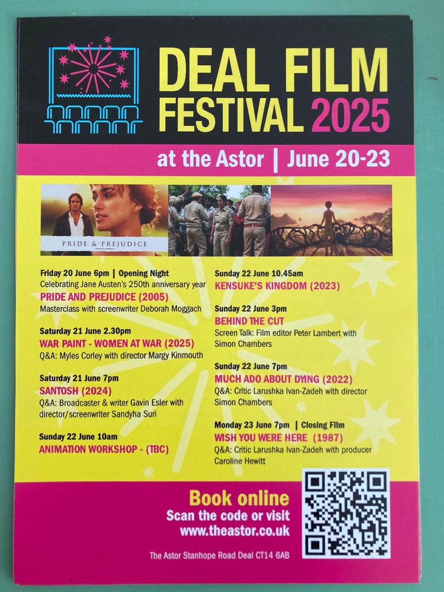 Poster advertising Deal Film Festival