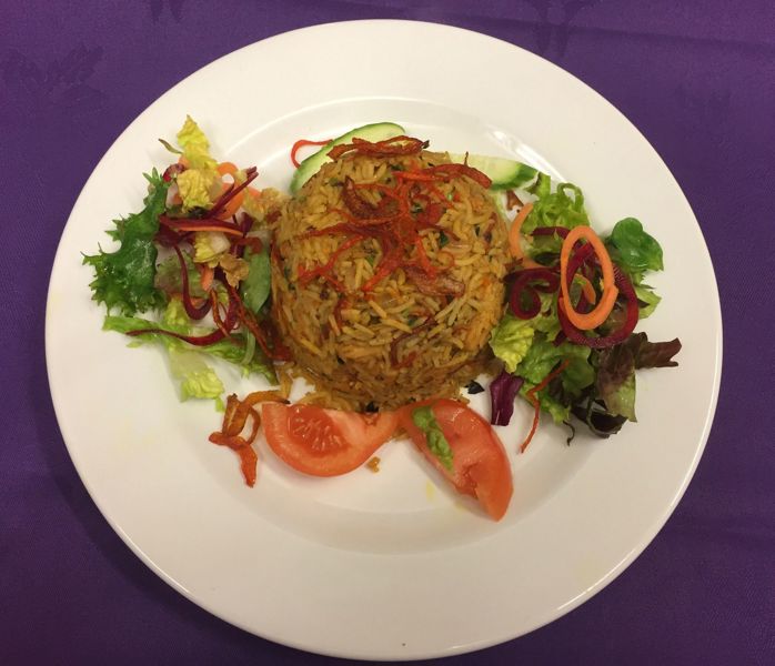 A Biryani dish