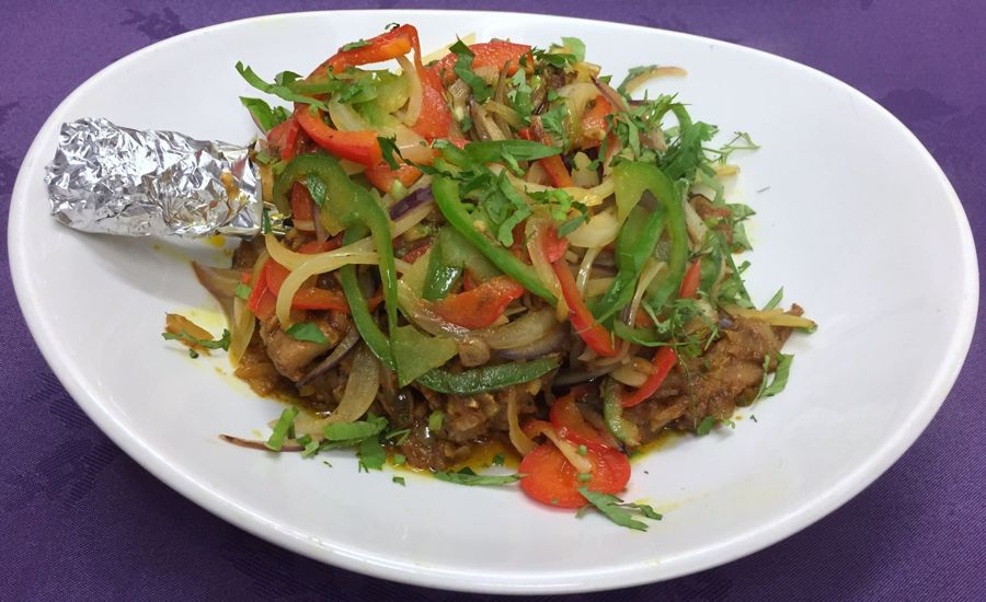 A Lamb Shank dish