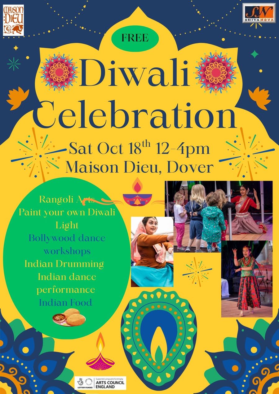 Diwali celebration poster