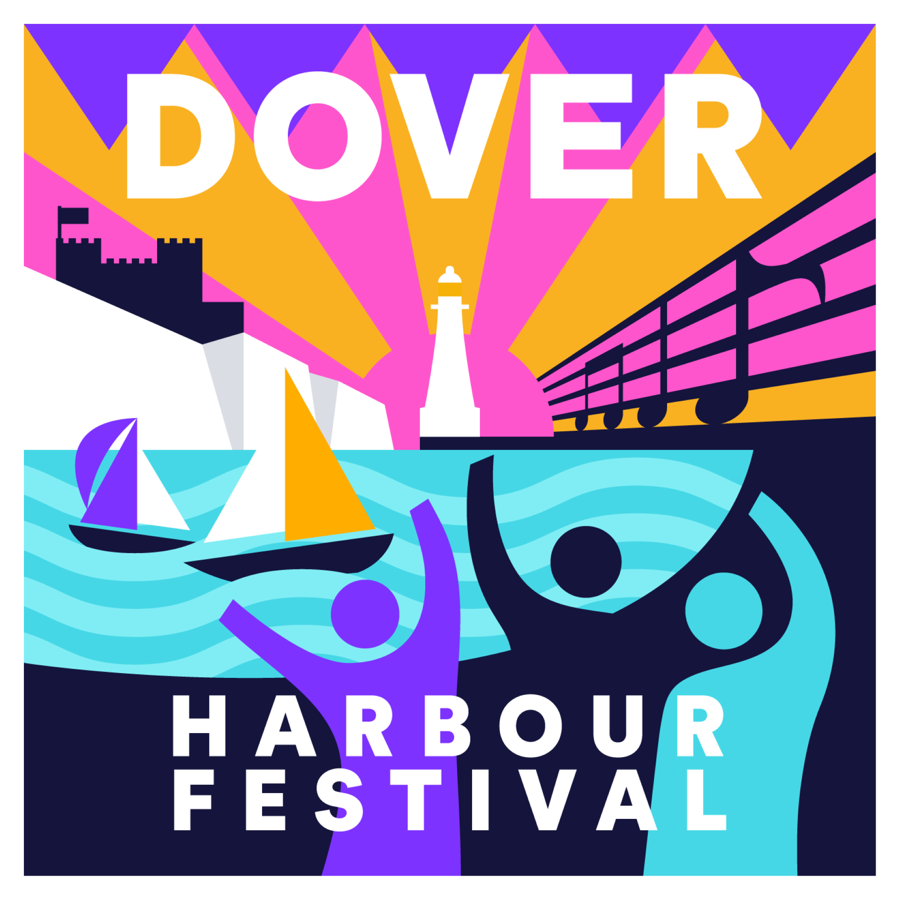 Colourful graphic poster