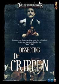 A book cover depicting an image of Dr Crippen