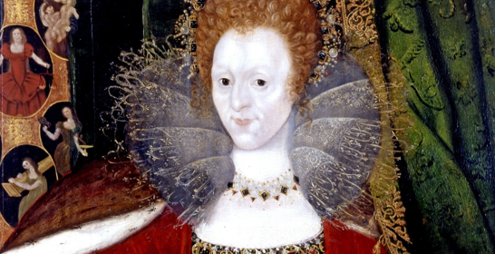 Portrait of Elizabeth 1 with the Cardinal and Theological Virtues