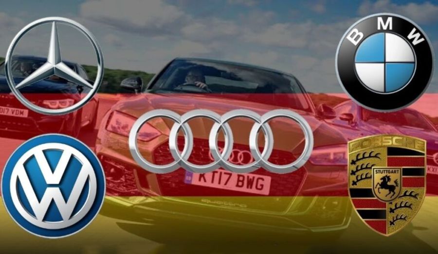 German car show poster