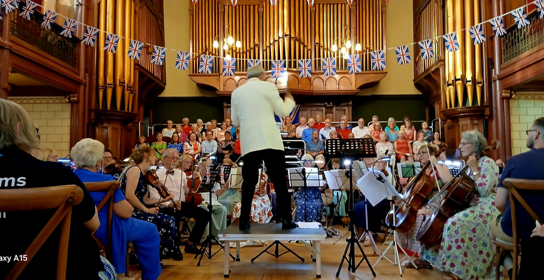 Concert being held in Maison Dieu