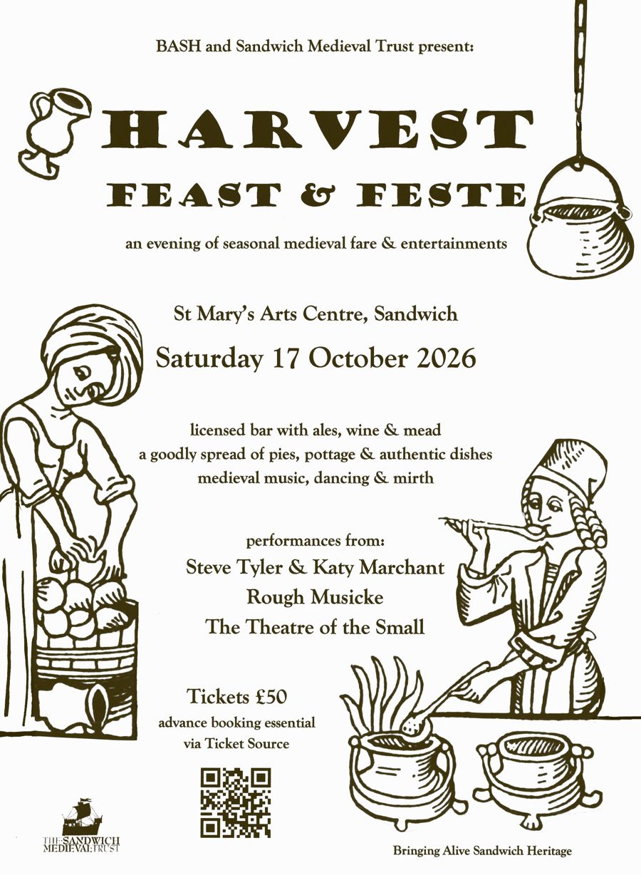 Sepia poster Harvest Feast & Feste Sat 17th Oct 2026