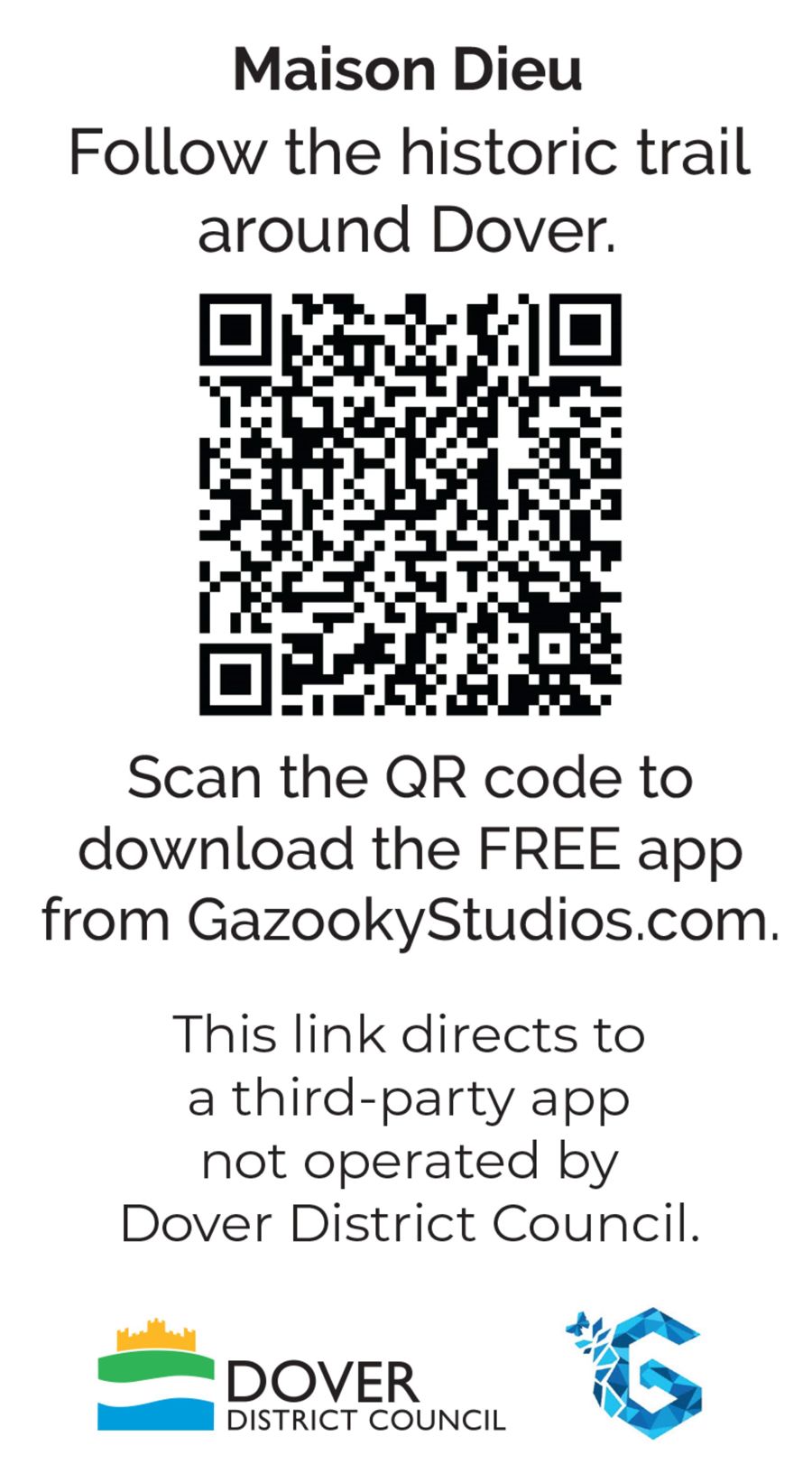 A QR code 