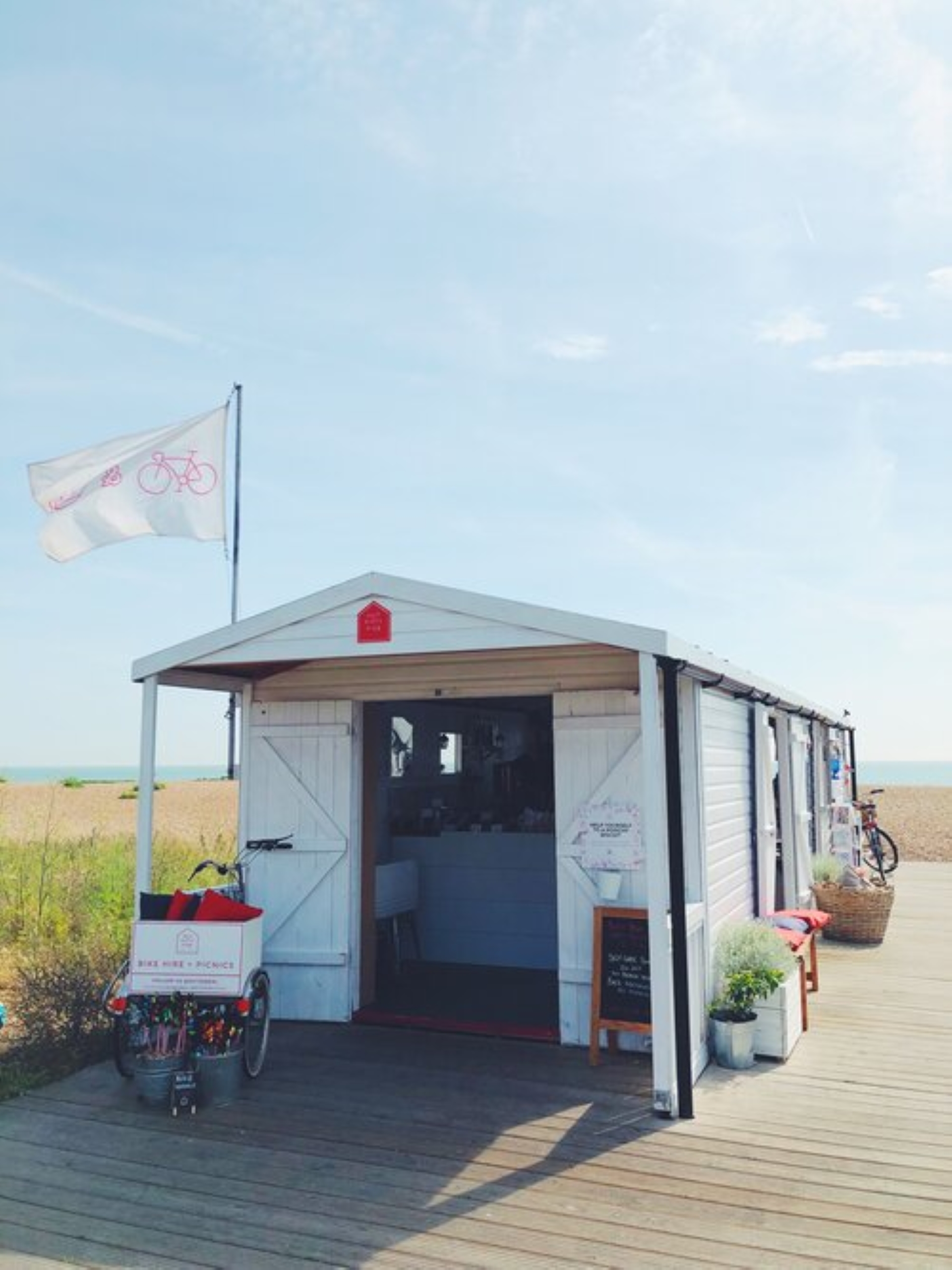Exterior of Hut 55