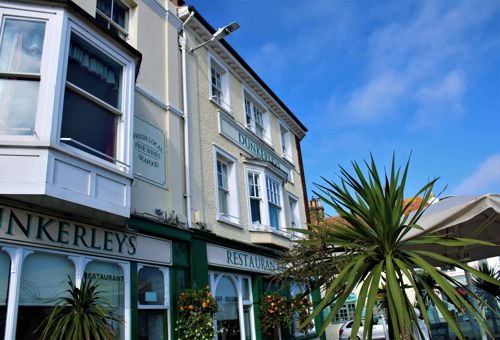 Outside view of Dunkerley's Restaurant