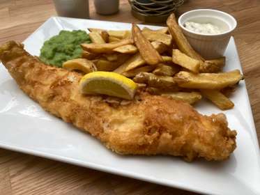 Plate of Fish & Chips