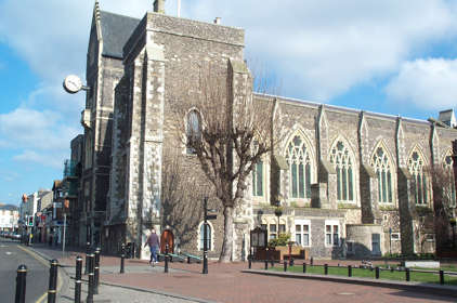 The exterior of Dover's Maison Dieu