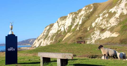 Claret Jug, Samphire Hoe, Dover, White Cliffs Country