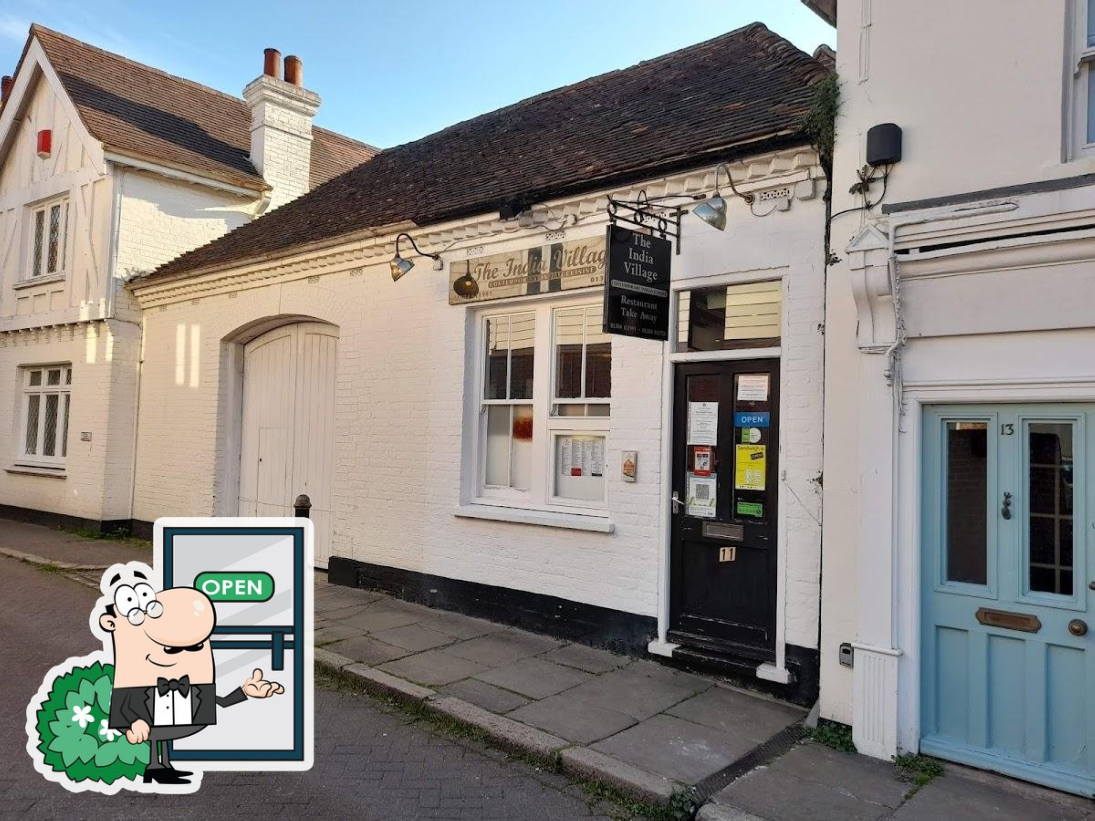 The exterior of The India Village