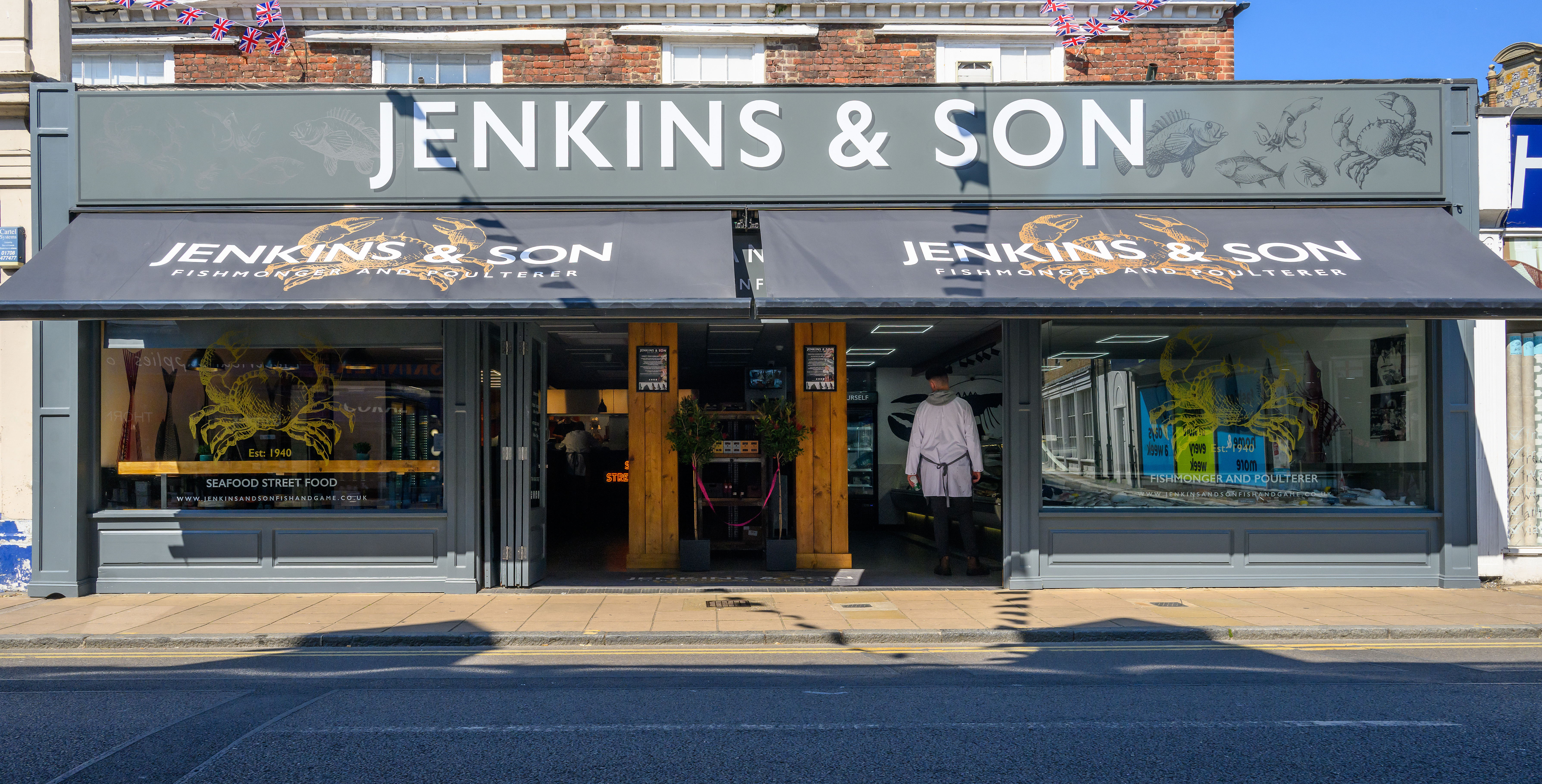 Shop front of Jenkins & Son in Deal