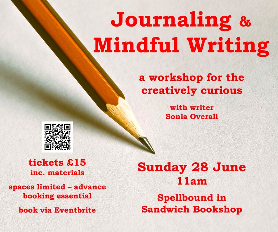 workshop poster, with pencil
