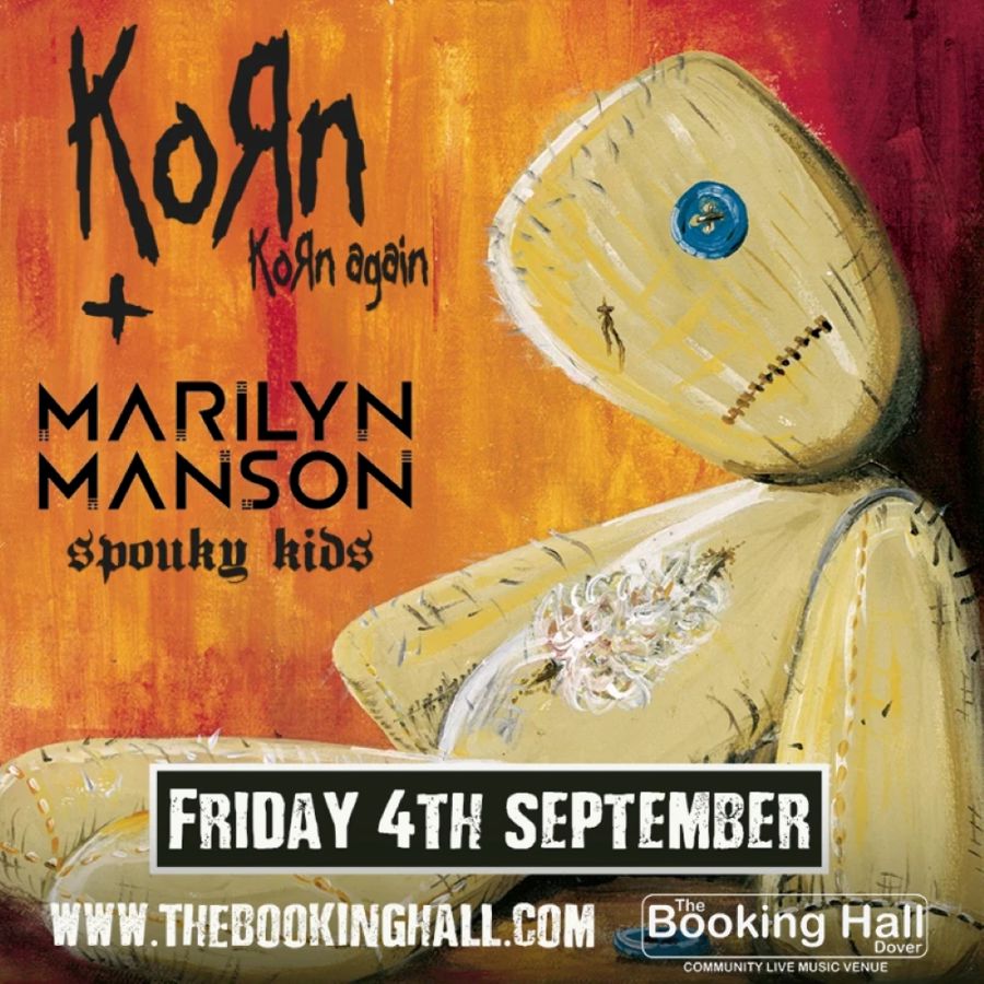 Korn again tribute band poster