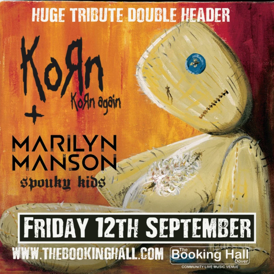 Korn again tribute band poster