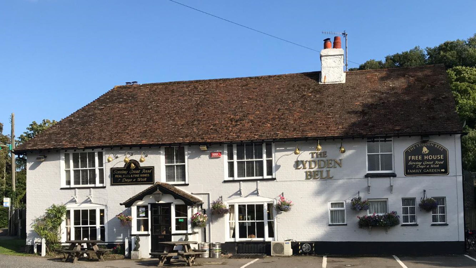 Front of The Lydden Bell