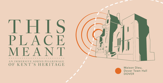 Illustration of Maison Dieu with sound waves