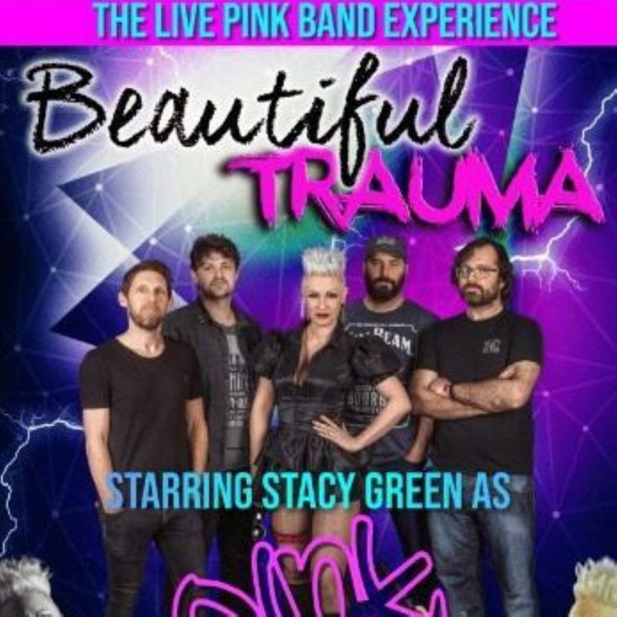 5 band members stood together