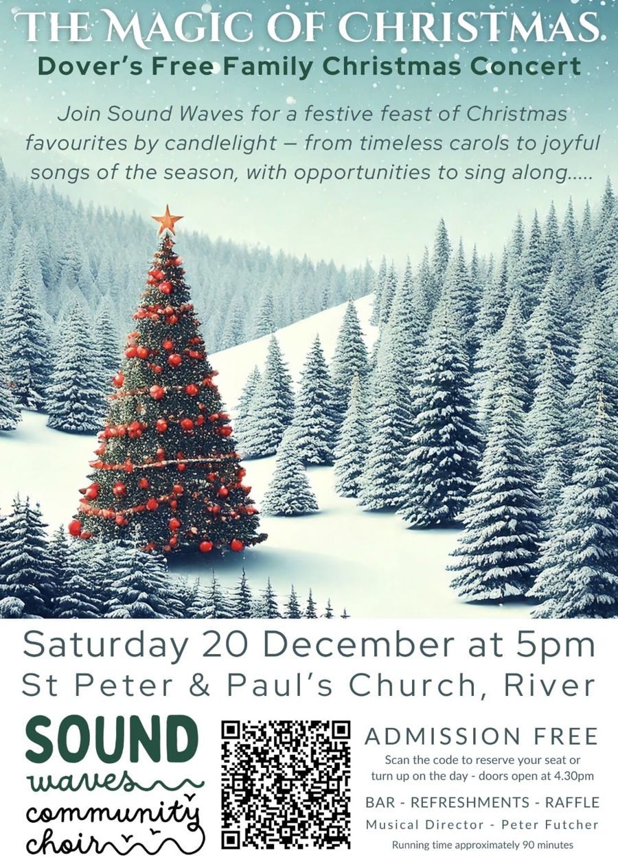 Poster for The Magic of Christmas Concert