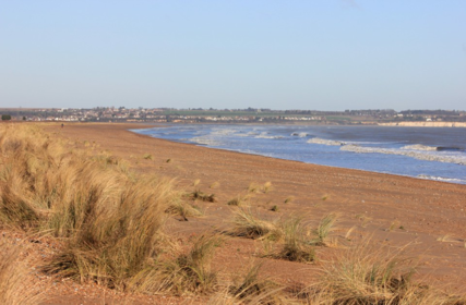 View across Sandwich Bay