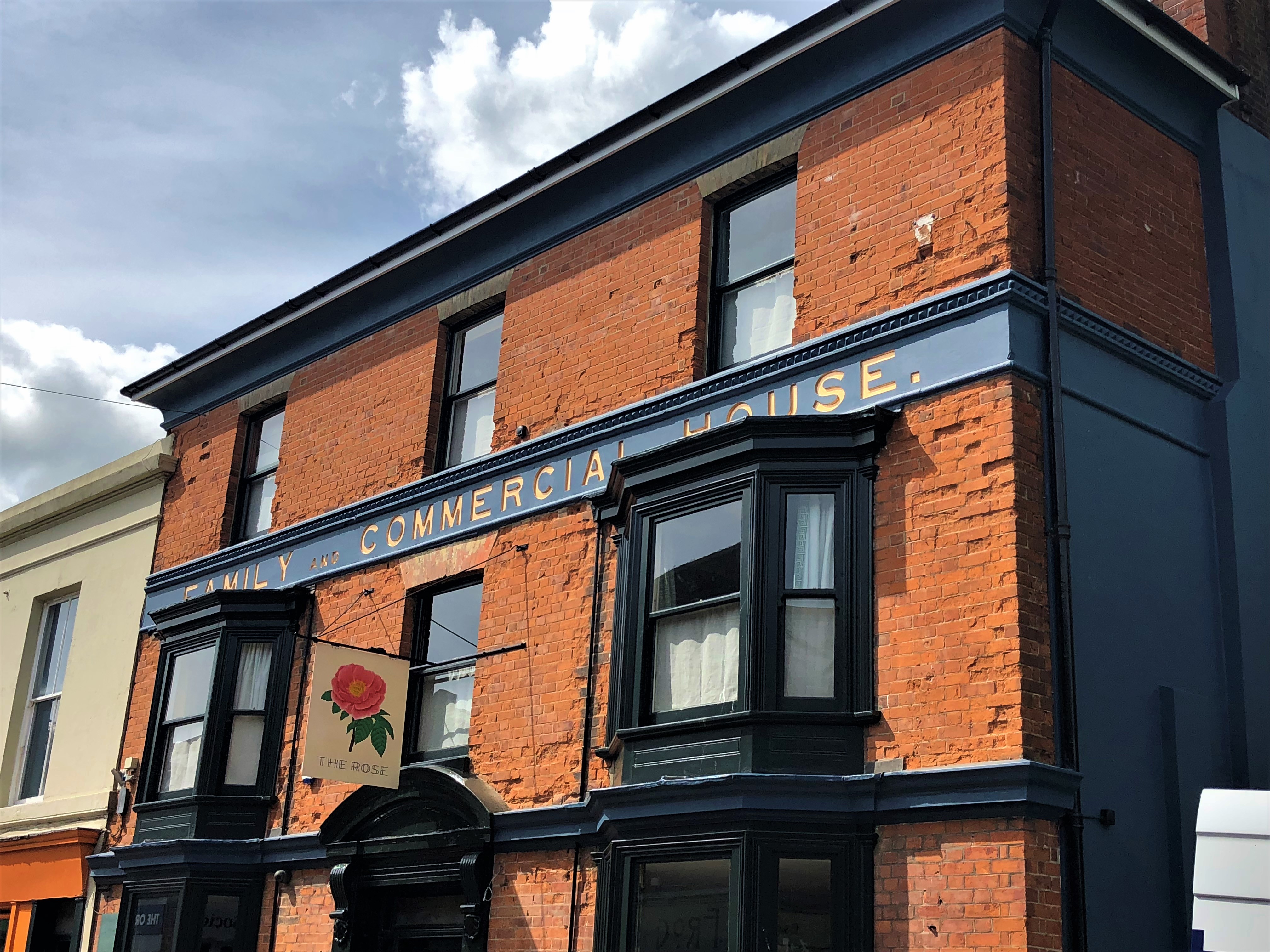 Exterior view of The Rose in Deal