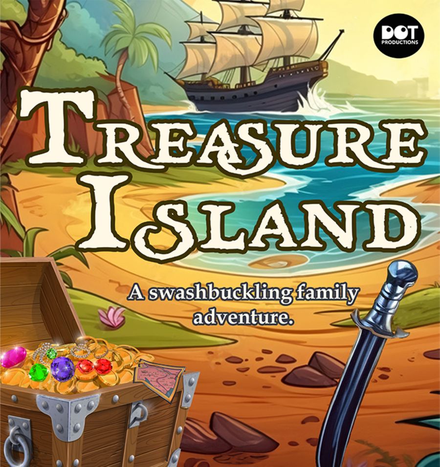 Poster for DOT production of Treasure Island
