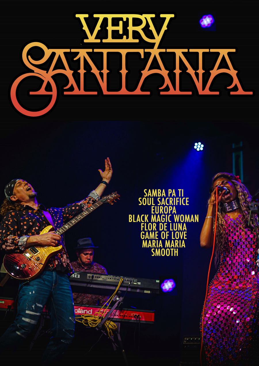 Advertising poster for Very Santana