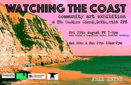 Poster for the Watching The Coast Art Expedition