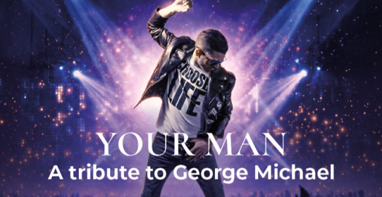 George Michael tribute on stage