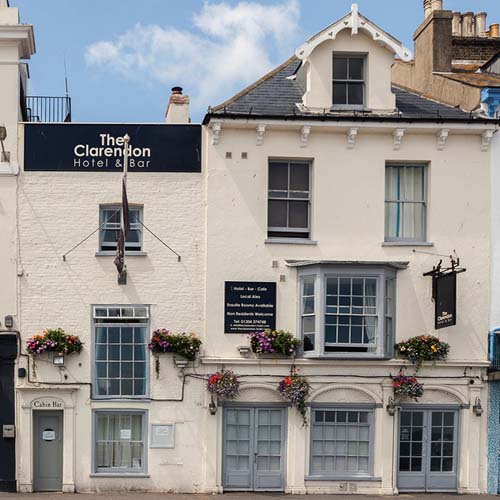 The Clarendon Hotel, Deal, seafront location, sea views